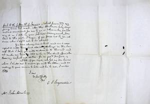 Letter from 1843 in Great Condition