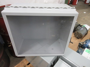 lot 523 image: HOFFMAN ENCLOSURE WITH WINDOW COVER - NEW