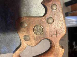 lot 29 image: Lot of 3 hand saws.
