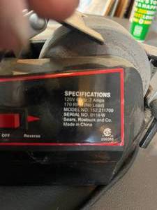 lot 95 image: Craftsman Utility Sharpener