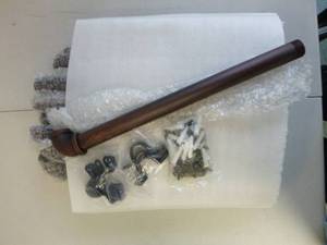 lot 417 image: HOEMLIM Industrial Shelf Bracket 2 Pack
