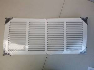 lot 418 image: Handua Steel Return Air Grille - White