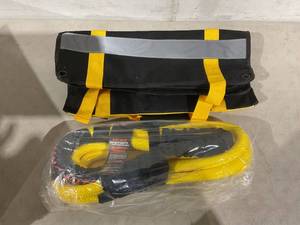 lot 151 image: King-AUTO 58 inch x 20 ft. Yellow Kinetic RecoveryTowing Rope