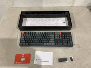 lot 170 image: Keychron Q6 Black Wired Custom Full-Size Mechanical Keyboard Knob Version QMKVIA Programmable Macro with Hot-swappable Gateron G Pro Brown Switch Double Gasket
