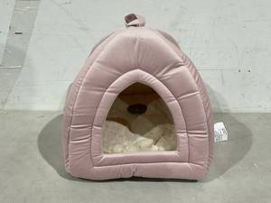 lot 173 image: KASENTEX Pink Pet BedTent for Cats or small Dogs