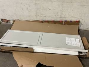 lot 322 image: SystemBuild Evolution Kendall 36 Inch Gray Utility Storage Cabiinet