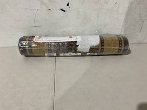 lot 340 image: Ottomanson Machine Washable Dark Brown Bordered Design Non-Slip Rubberback Runner Rug