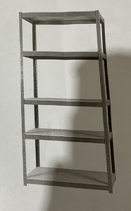 lot 256 image: 5 Tier Garage Shelf - Black