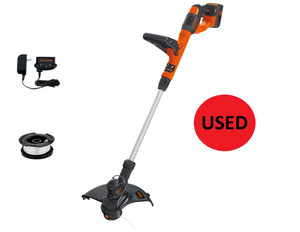 lot 273 image: BLACKDECKER 40V MAX String Trimmer and Edger Kit, Cordless
