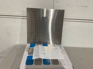 lot 36 image: Fyeer 16 Inch LED Rain Shower Head - Stainless Steel