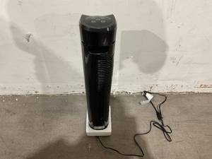 lot 278 image: Uthfy 30 Inch Black Oscillating Tower Fan