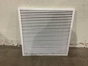 lot 288 image: Hon&Guan 22.5 x 22.5 inches White Aluminum Alloy Attic Vent