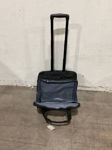 lot 295 image: YH&GS Black Rolling Laptop Bag
