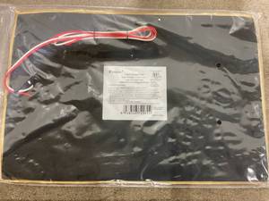 lot 298 image: Facon 2-Pack 12 x 18 inch RV Tank Heater Pads with 2-Prong Plugs