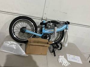 lot 67 image: BIKEBOY 2 in 1 Blue 12 inch Balance Bike for Toddler & Kids
