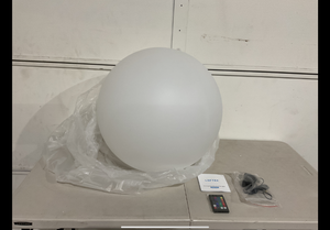 lot 79 image: LOFTEK 20 Inch 16-Color LED Large Floating Pool Light