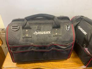 lot 11 image: Pair of Husky Tool Bags