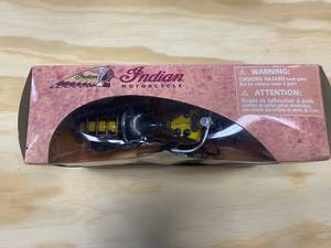 lot 54 image: Indian Motorcycle 112 Diecast Indian Sport Scout in original package