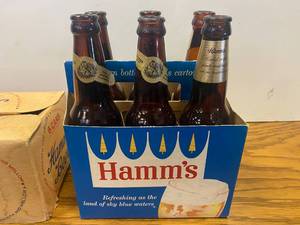 lot 65 image: Pair of Hamms Beer Containers