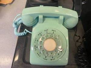 lot 80 image: Three Vintage Style Phones