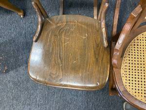 lot 92 image: Pair of Vintage Small Rocking Chairs