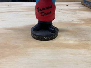 lot 111 image: Famous Daves Bobblehead