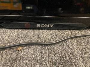 lot 118 image: 65 Sony Flat Screen TV with Remote
