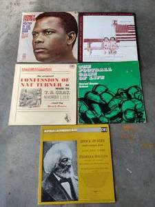 lot 19 image: (5) African American Records