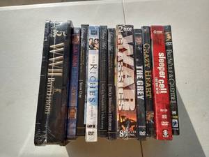 lot 59 image: (11) DVDs & Sets - Most In Factory Shrink Wrap