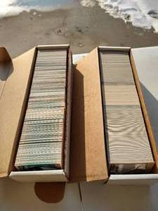 lot 62 image: (2) Large Boxes Of Baseball Cards
