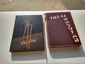 lot 65 image: 1947 & 1948 UND Yearbooks