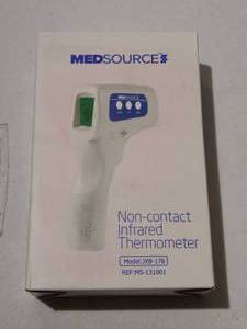 lot 92 image: Non-Contact Infrared Thermometer - New In Box