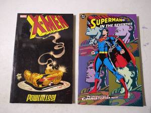 lot 114 image: X-Men & Superman Graphic Novels