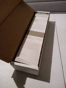 lot 128 image: Large Box Of Hockey Cards