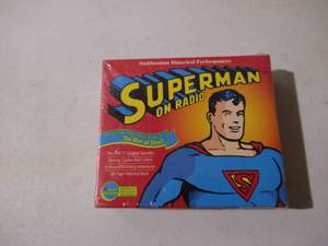 lot 151 image: Old Radio Superman Audio Cassettes - New In Factory Shrink Wrap