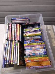 lot 160 image: Tote Of DVDs - Mostly Kids