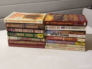 lot 171 image: (15) Western Novel Paperbacks