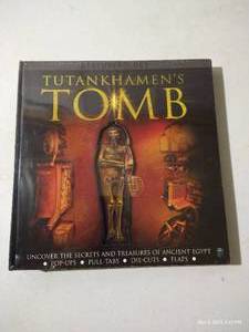lot 172 image: Tutenkhamens Tomb Pop-Up Book - New In Factory Shrink Wrap