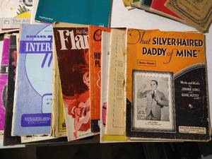 lot 191 image: Huge Lot of Music Books