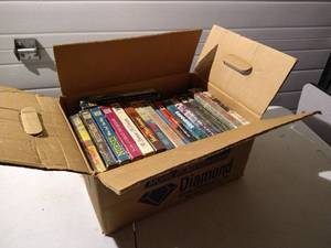lot 198 image: Box of (17) Vintage Whitman Books