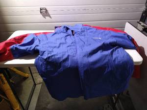 lot 200 image: Nice Nike XL University of Kansas Jayhawks Jacket