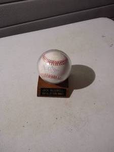 lot 221 image: Signed Official Major League Baseball - Jack McDowell