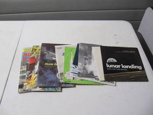 lot 184 image: Lot of Vintage Space Themed Records & Booklets