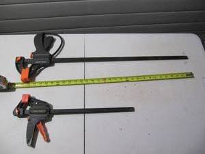 lot 186 image: (2) Tool Shop Clamps