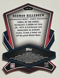 lot 50 image: Harmon Killebrew Die Cut 2013 Topps Cut to the Chase #CTC-32 Minnesota Twins Baseball Card