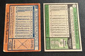 lot 54 image: Nolan Ryan 1978 #400 and 1979 #115 Topps Vintage Baseball Cards