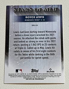 lot 84 image: Royce Lewis RC 2022 Topps Stars of the Game Insert #SMLB-84 Rookie Minnesota Twins Baseball Card