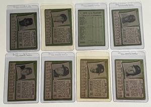 lot 90 image: 1971 Topps Vintage Baseball 8 Card Lot - Includes Jim Hunter and Phil Niekro