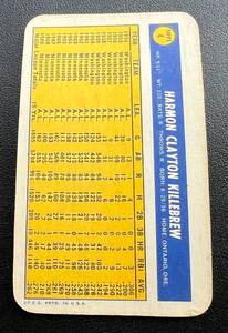 lot 101 image: Harmon Killebrew 1970 Topps Super #4 Vintage Minnesota Twins Baseball Card