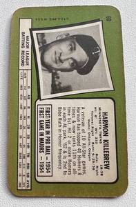lot 117 image: Harmon Killebrew 1971 Topps Super #60 Vintage Minnesota Twins Baseball Card